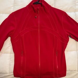 Lululemon Athletica Bold Red Sweatshirt